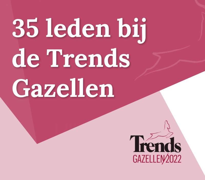 35 leden bij de Trends Gazellen 2022